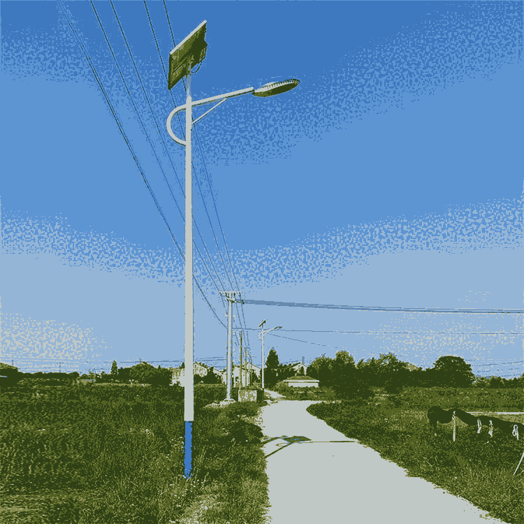 鋰電一體太陽能路燈 質優(yōu)價美路燈廠